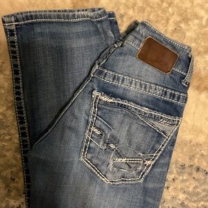 Aiden Distressed Blue Jeans